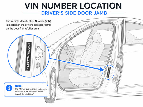 Driver's Door Jamb