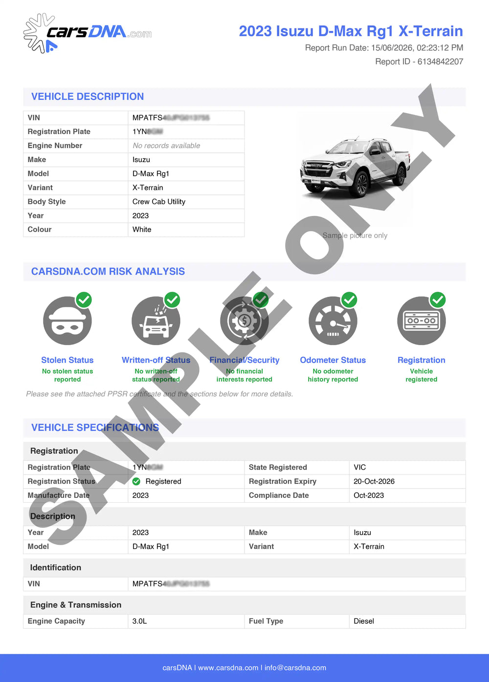 Sample Report